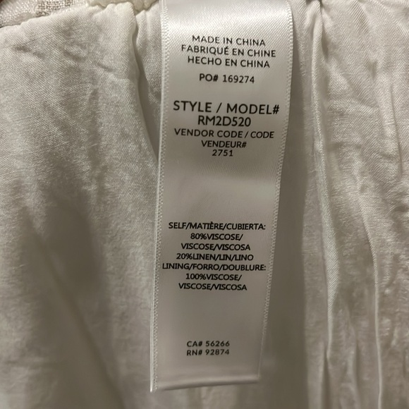 Splendid Linen Blend Bungalow Stripe Dress, NWT, S - Picture 7 of 7